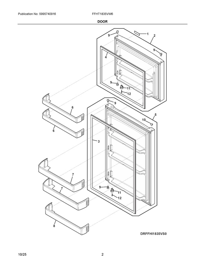 Diagram for FFHT1835VW6