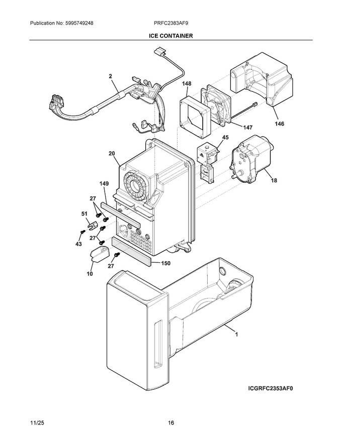 Diagram for PRFC2383AF9