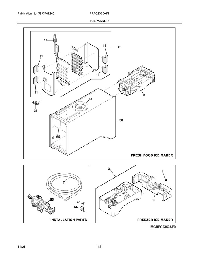 Diagram for PRFC2383AF9