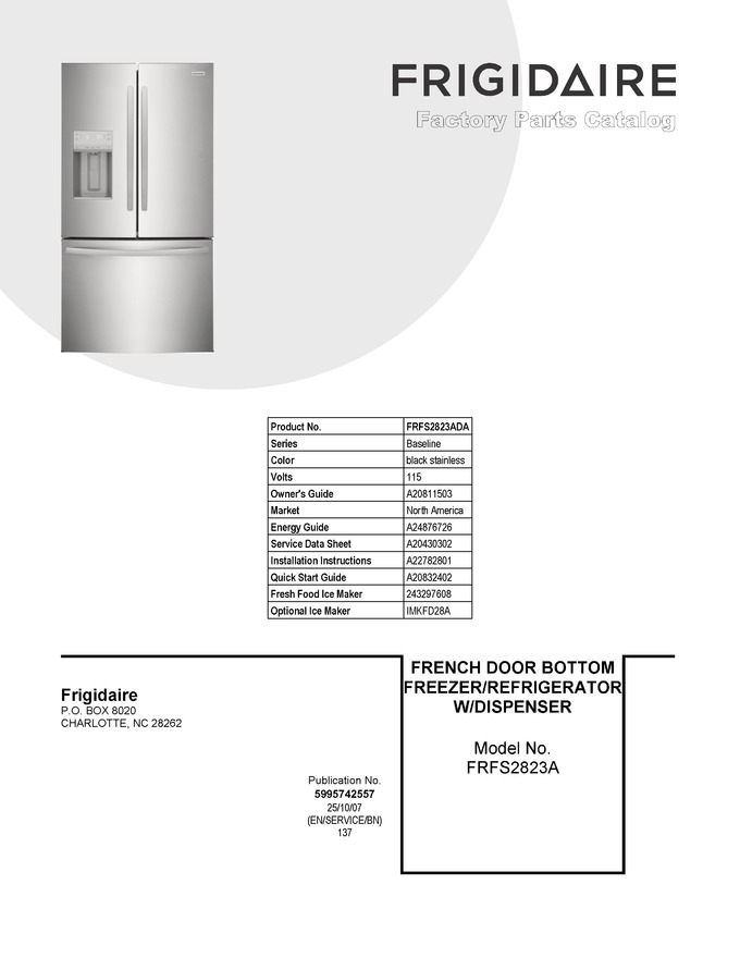 Diagram for FRFS2823ADA