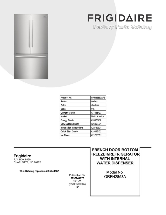 Diagram for GRFN2853AFB