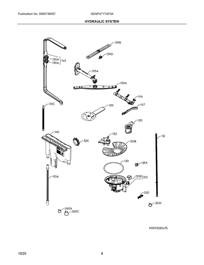 Diagram for GDSP471TAF0A