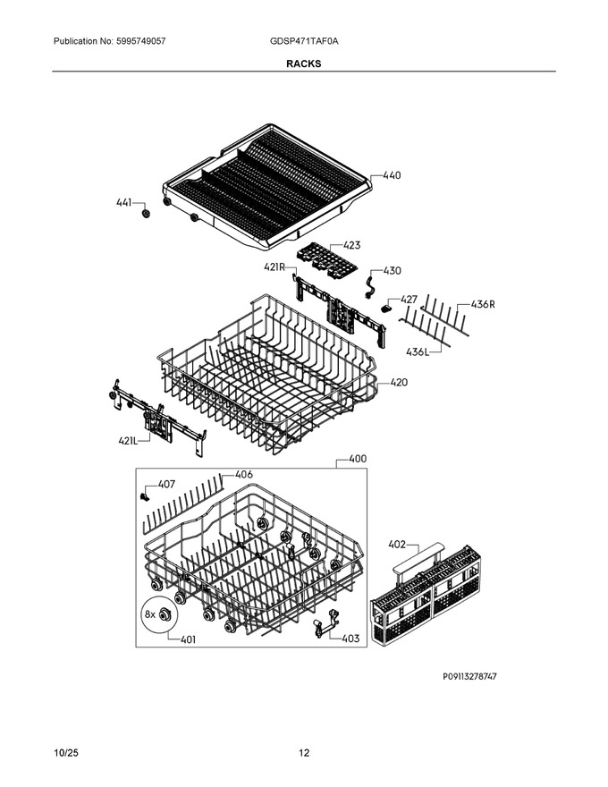 Diagram for GDSP471TAF0A