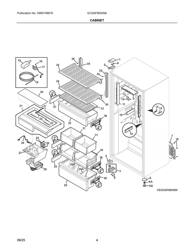 Diagram for EI33AF80WSB