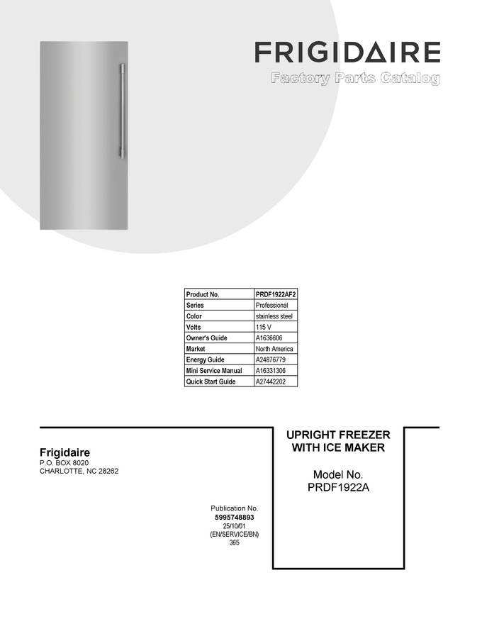 Diagram for PRDF1922AF2