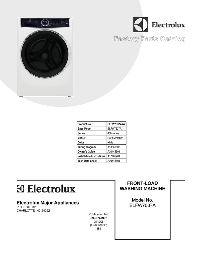 Diagram for ELFW7637AW2