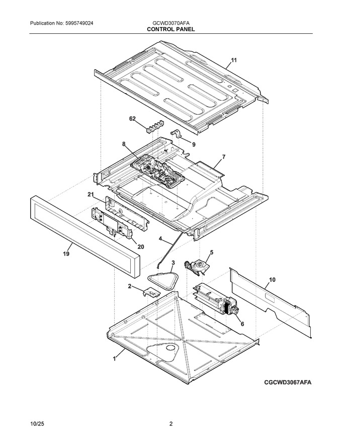 Diagram for GCWD3070AFA