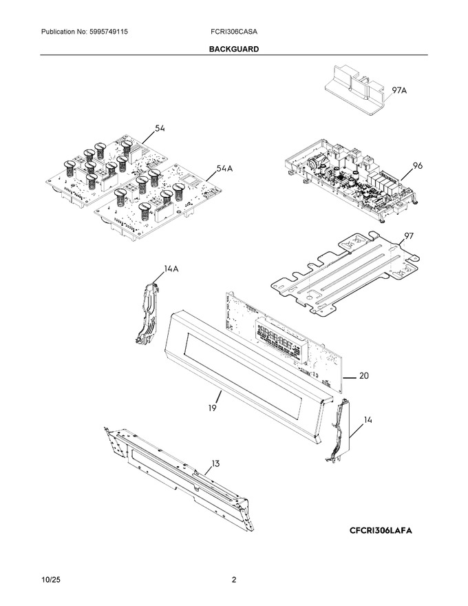 Diagram for FCRI306CASA