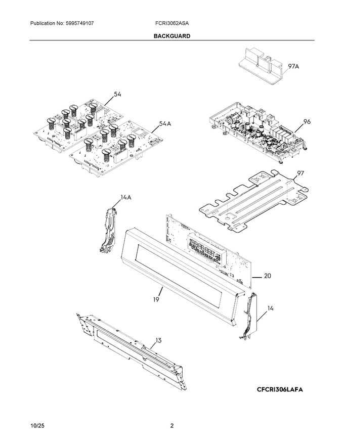 Diagram for FCRI3062ASA