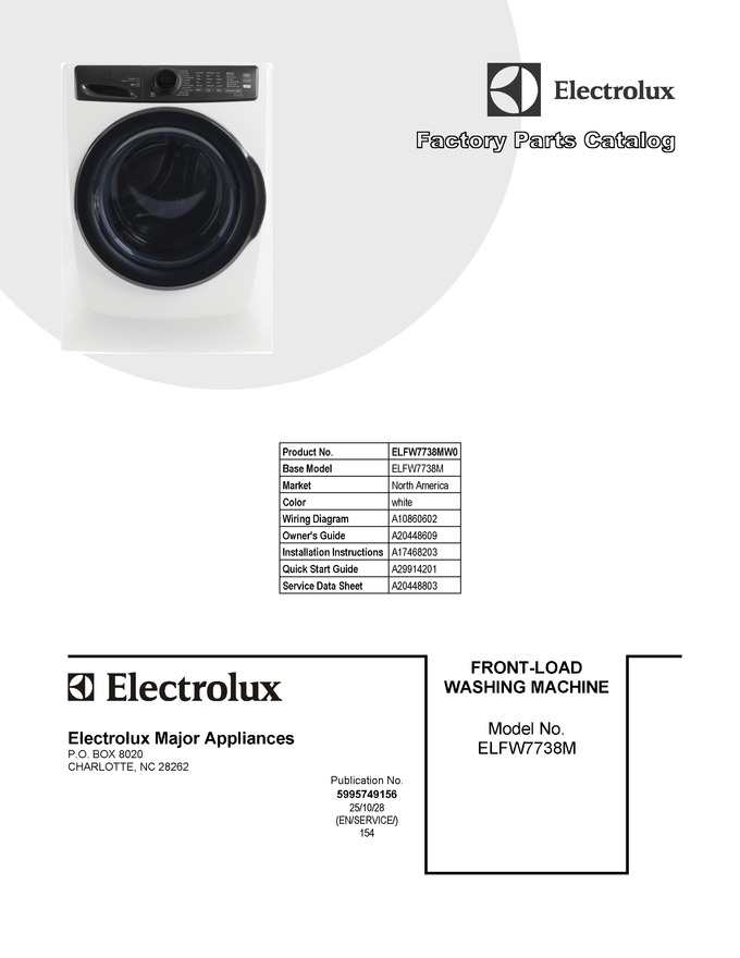 Diagram for ELFW7738MW0