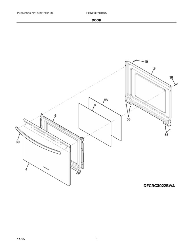 Diagram for FCRC302CBSA