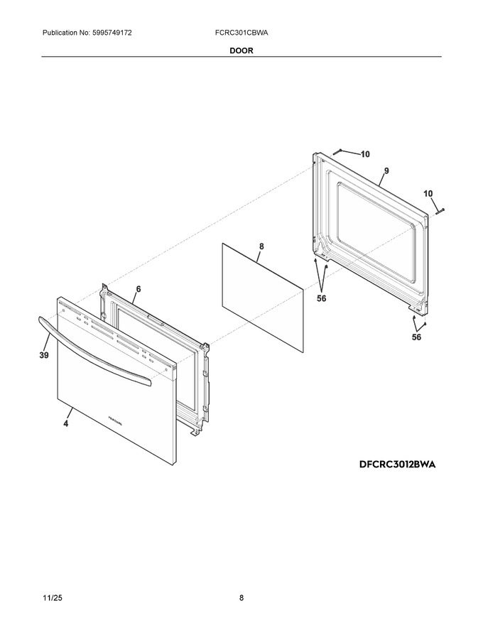 Diagram for FCRC301CBWA