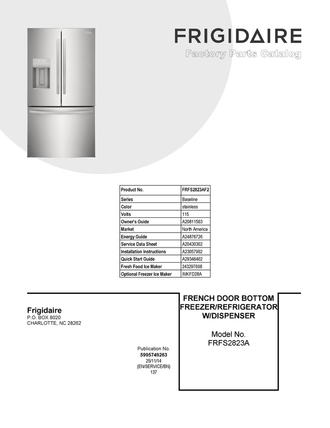Diagram for FRFS2823AF2
