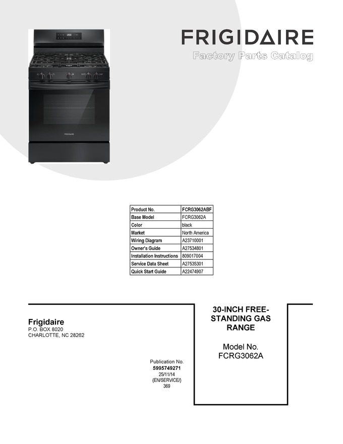 Diagram for FCRG3062ABF