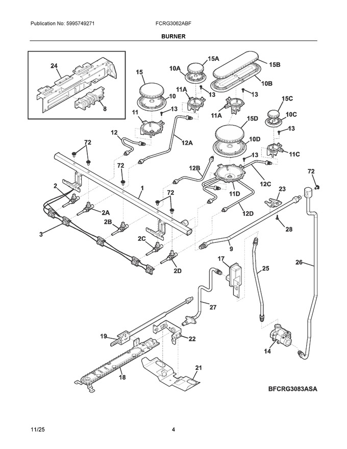 Diagram for FCRG3062ABF