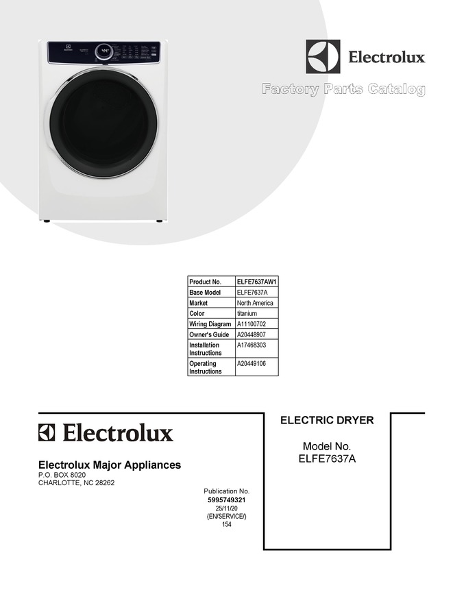 Diagram for ELFE7637AW1