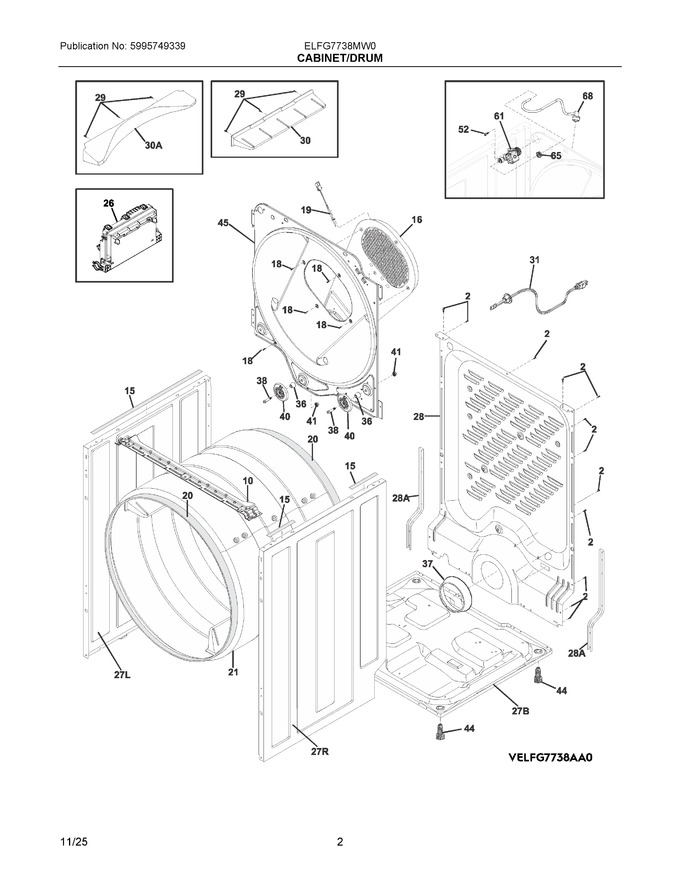 Diagram for ELFG7738MW0