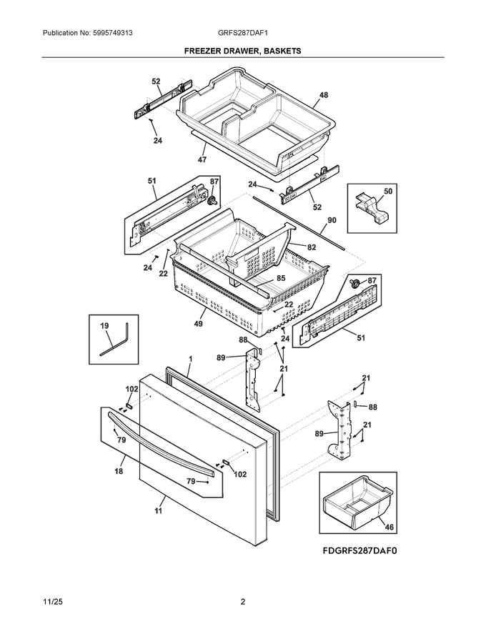 Diagram for GRFS287DAF1