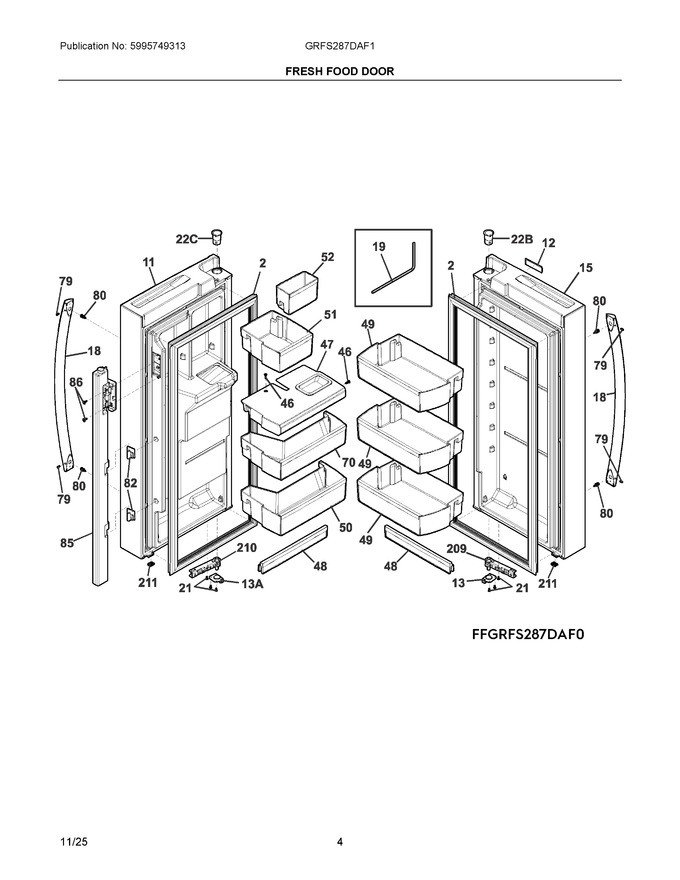 Diagram for GRFS287DAF1