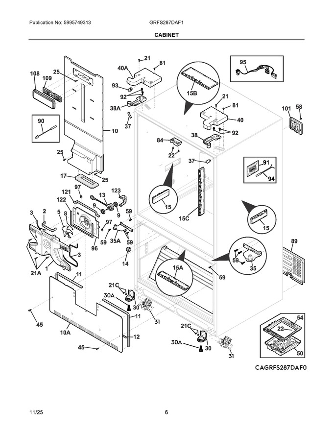 Diagram for GRFS287DAF1