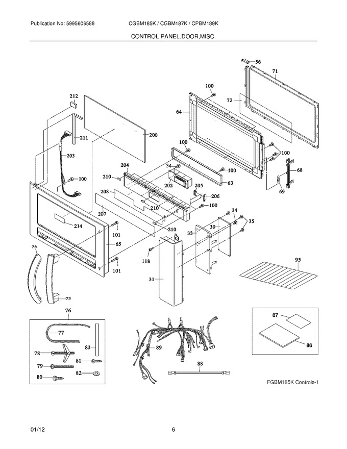 Diagram for CGBM187KWC