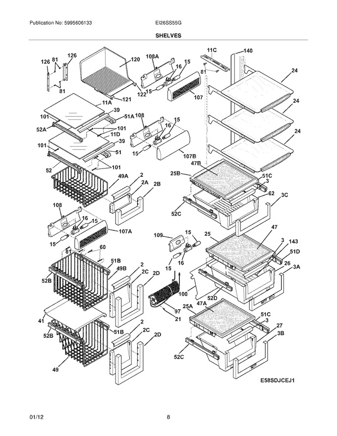 Diagram for EI26SS55GB4