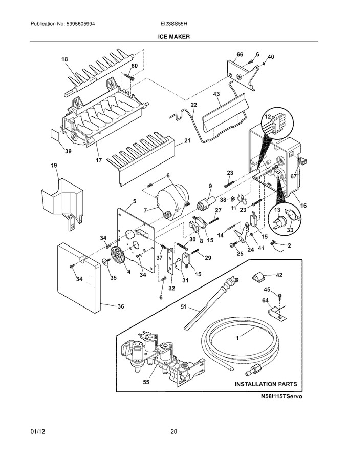 Diagram for EI23SS55HS1