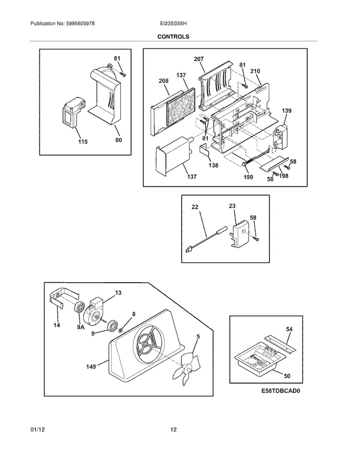 Diagram for EI23SS55HS0