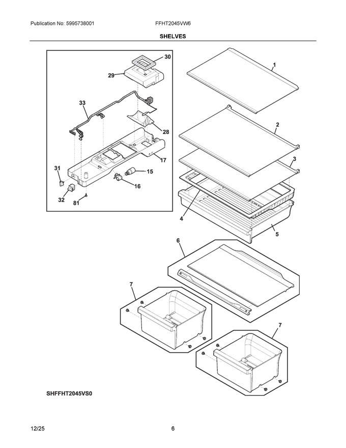 Diagram for FFHT2045VW6
