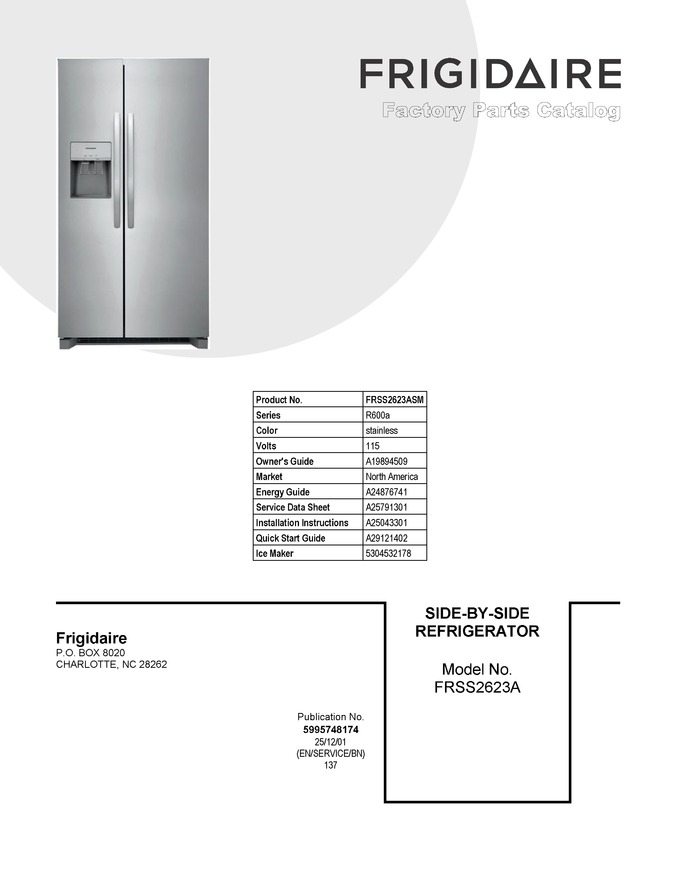 Diagram for FRSS2623ASM