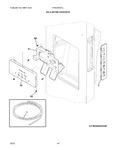 Diagram for 08 - Ice & Water Dispenser