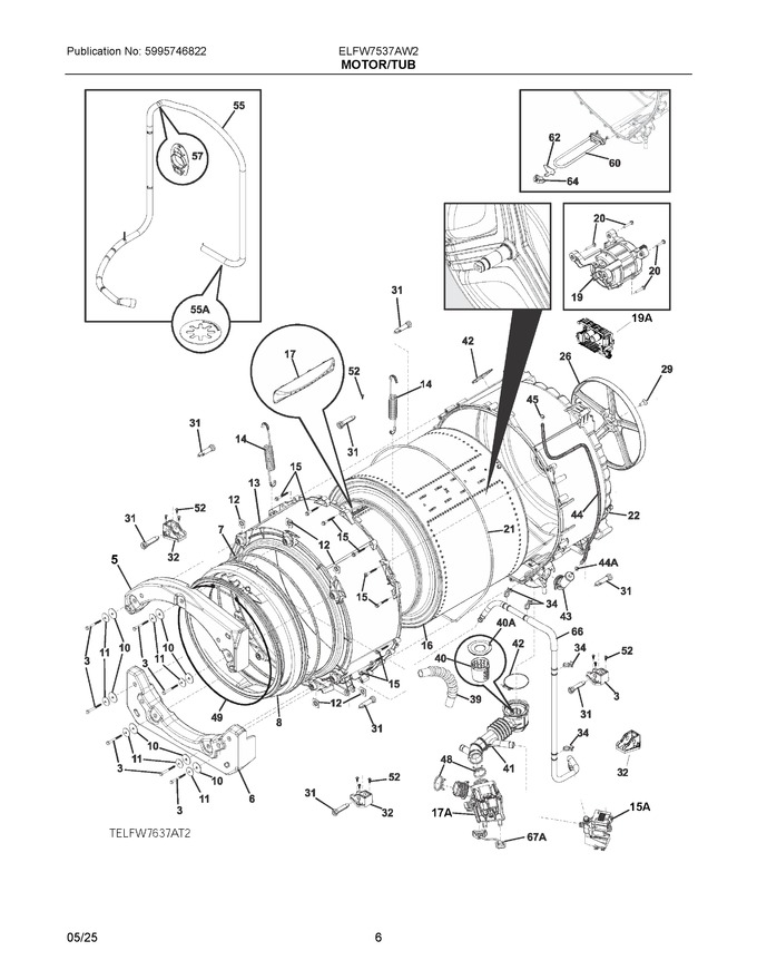 Diagram for ELFW7537AW2