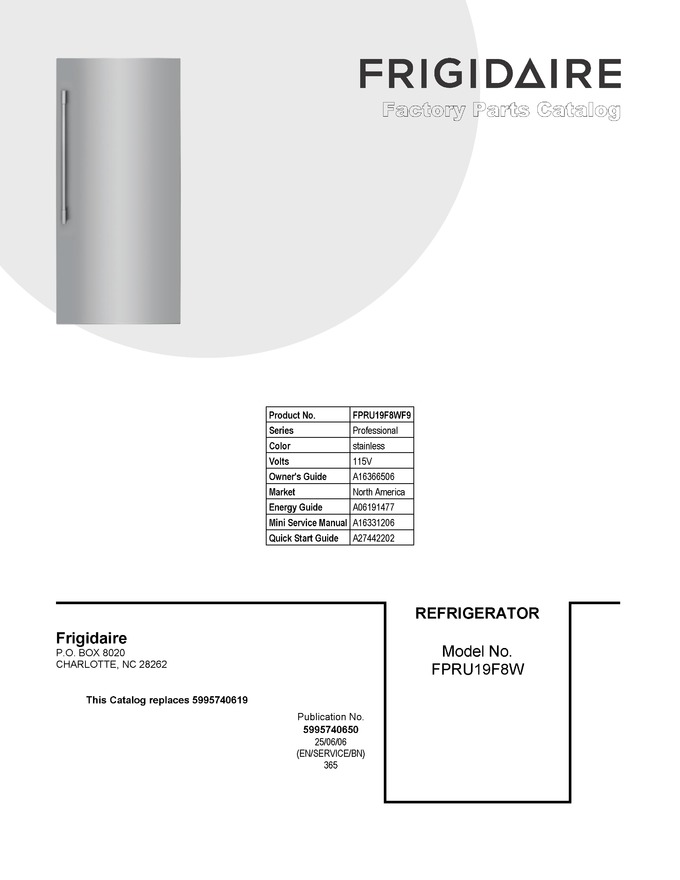 Diagram for FPRU19F8WF9
