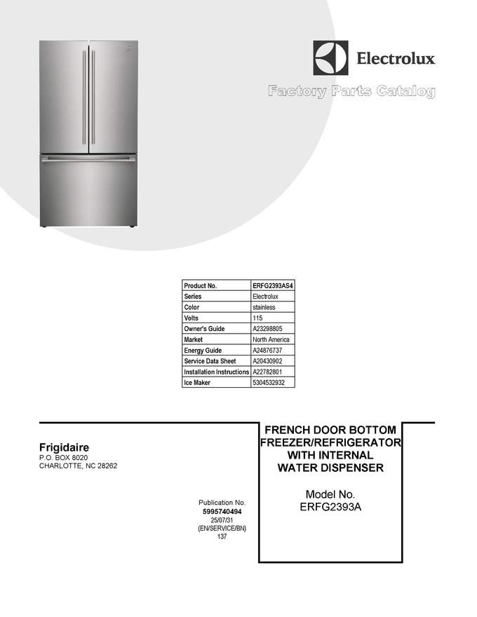 Diagram for ERFG2393AS4