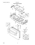 Diagram for 02 - Freezer Drawer, Baskets