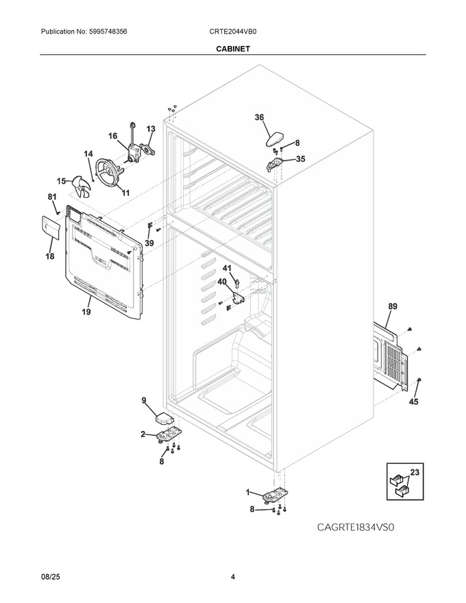 Diagram for CRTE2044VB0