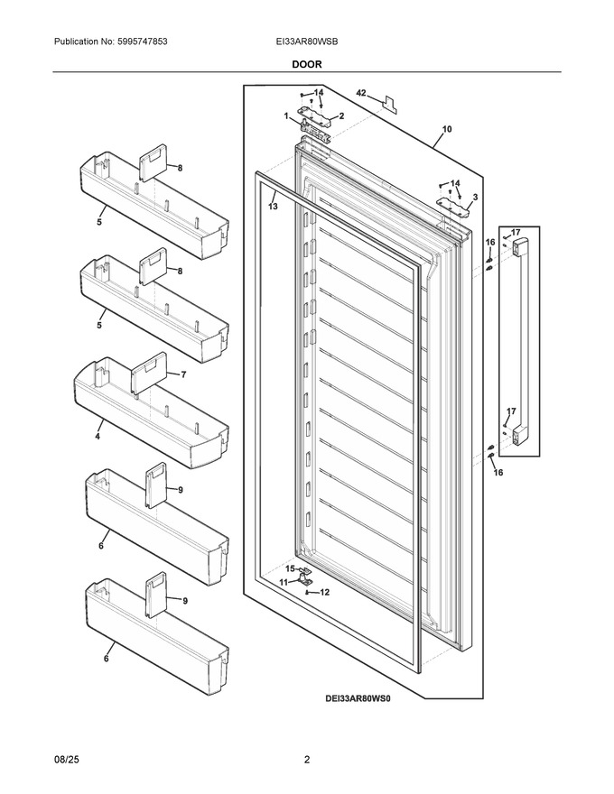 Diagram for EI33AR80WSB