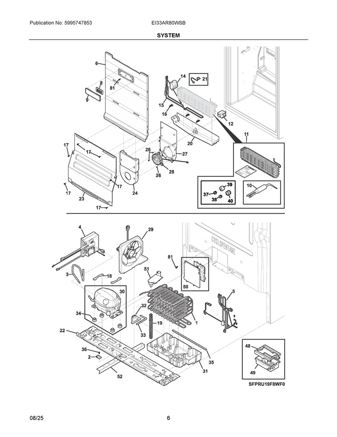 Diagram for EI33AR80WSB
