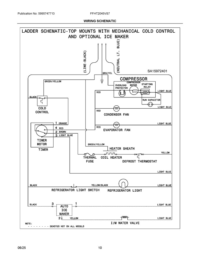 Diagram for FFHT2045VS7
