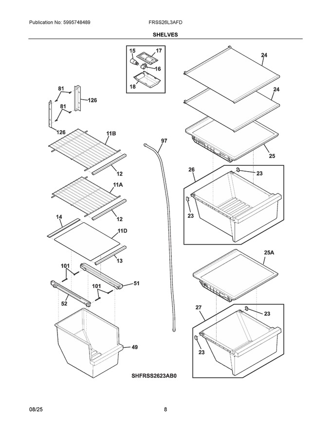 Diagram for FRSS26L3AFD