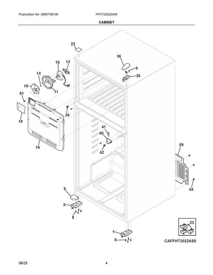 Diagram for FFHT2022AW4
