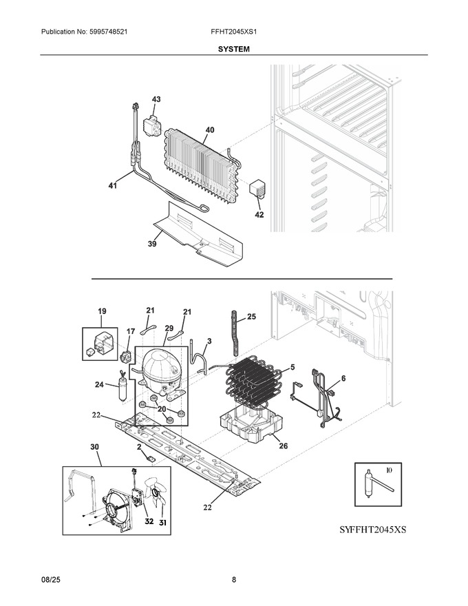 Diagram for FFHT2045XS1