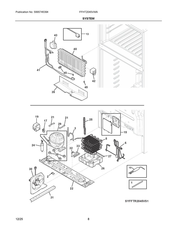 Diagram for FFHT2045VWA