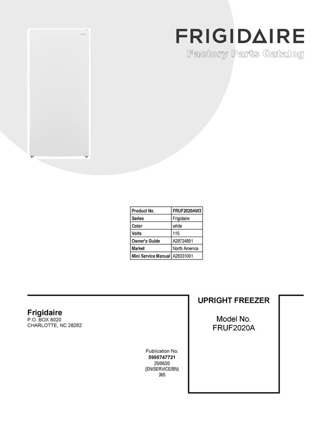 Diagram for FRUF2020AW3