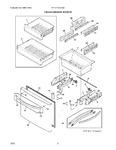 Diagram for 02 - Freezer Drawer, Baskets