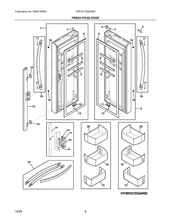Diagram for FRFG1723AW00