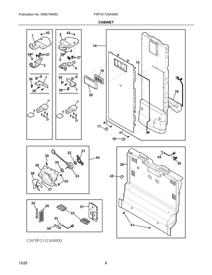 Diagram for FRFG1723AW00