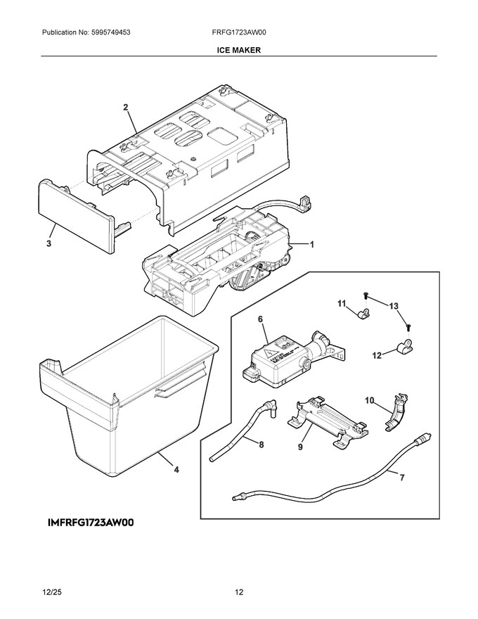 Diagram for FRFG1723AW00