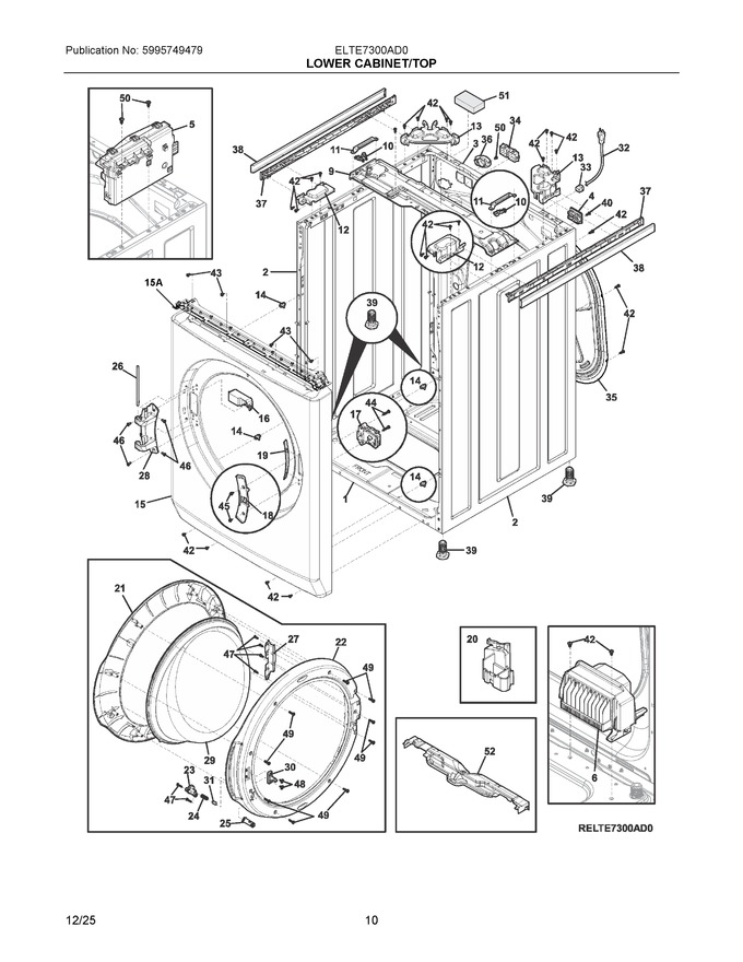 Diagram for ELTE7300AD0