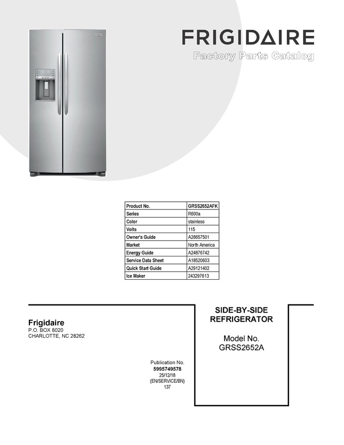 Diagram for GRSS2652AFK
